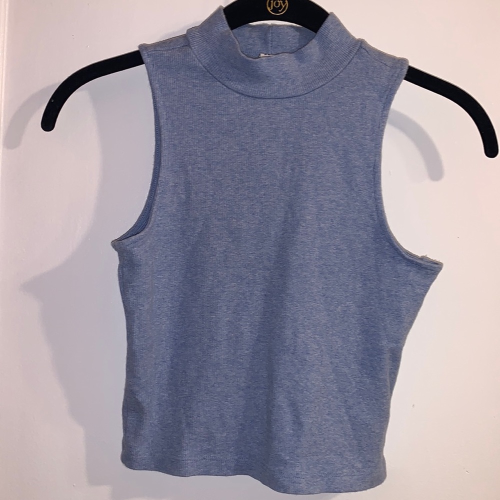 Tank top, light blue, size small